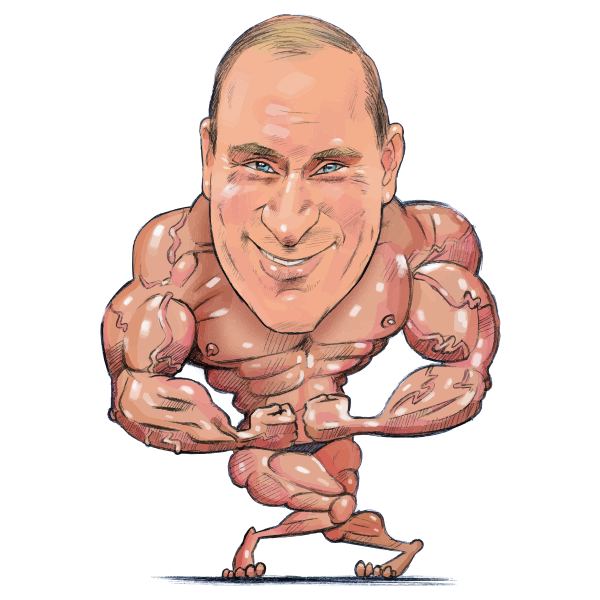 SVG Muscular Putin