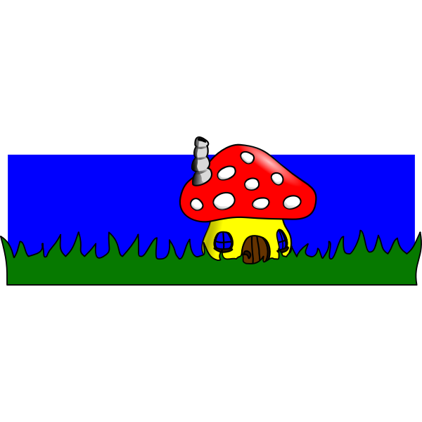 SVG Mushroom home
