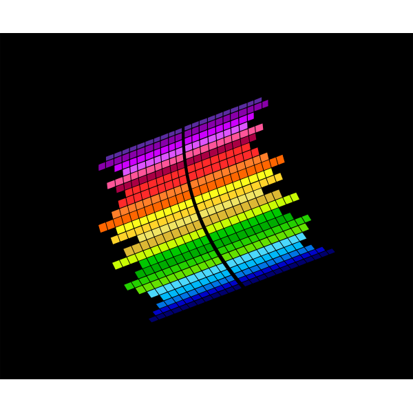 SVG Music equalizer vector graphic
