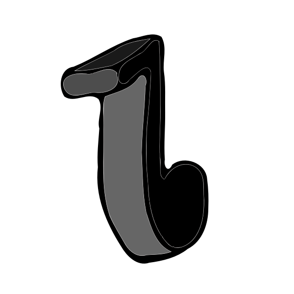 SVG Music Note Single 2