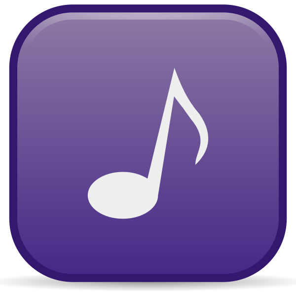 SVG Music player icon