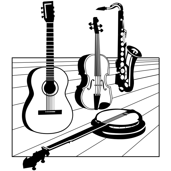 SVG Musical instruments