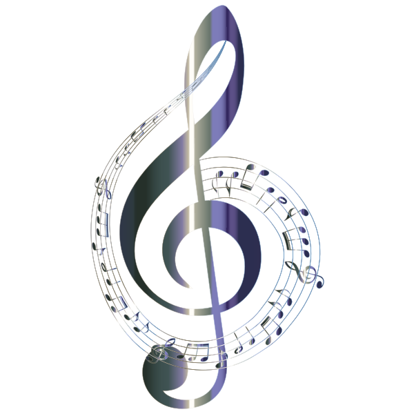 SVG Musical notes image