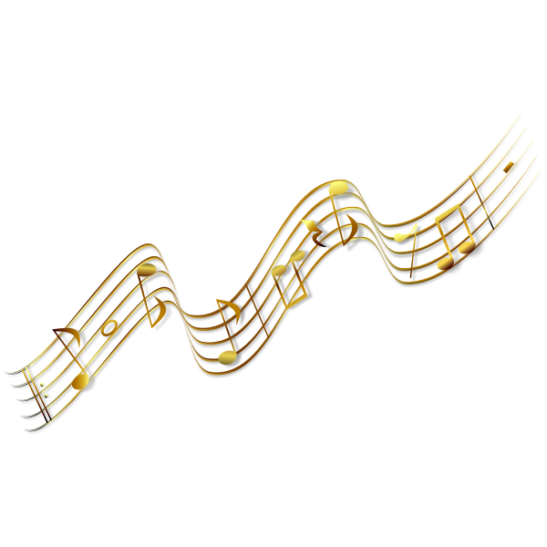 SVG Musical notes vector illustration