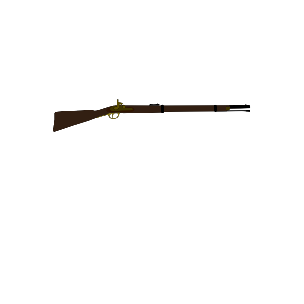 SVG Musket vector drawing