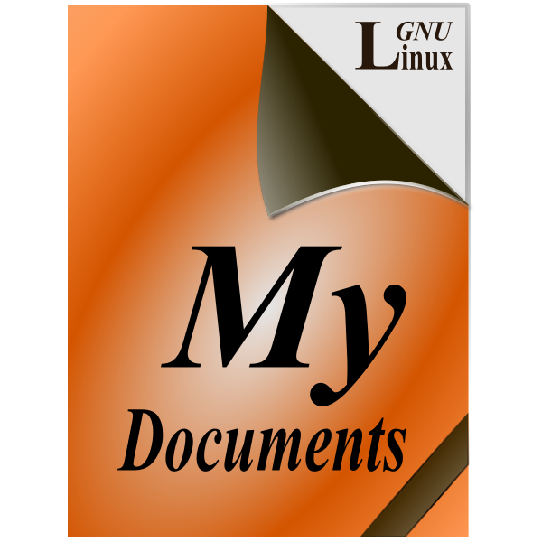 SVG My documents 1 icon vector image