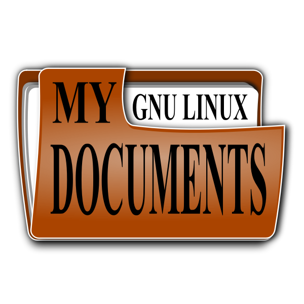 SVG My documents 2 icon vector clip art