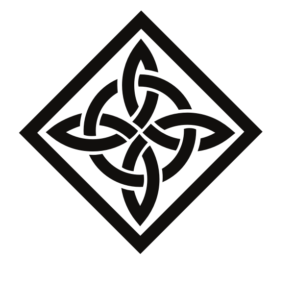 SVG Mystic knot