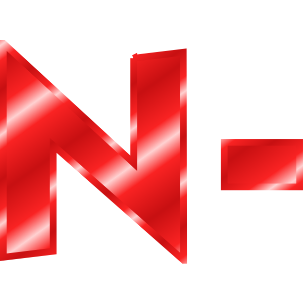 SVG N  hyphen red