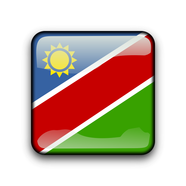 SVG Namibian flag vector