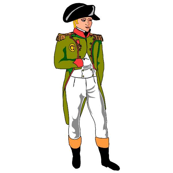 SVG Napoleon Bonaparte portrait