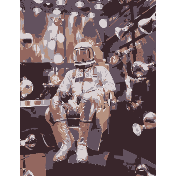 SVG NASA flight suit development images
