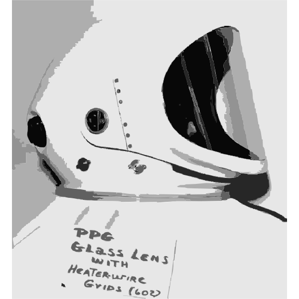 SVG NASA flight suit development sketch