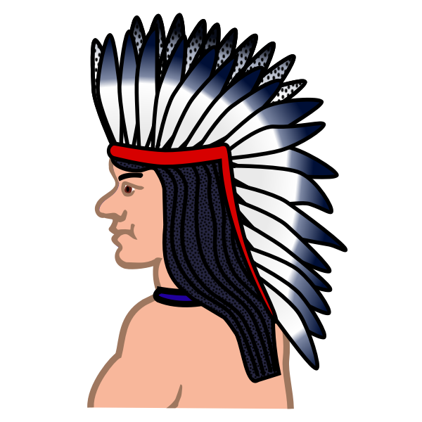 SVG Native American