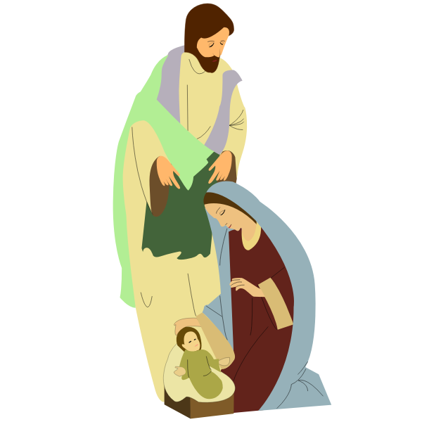 SVG nativity