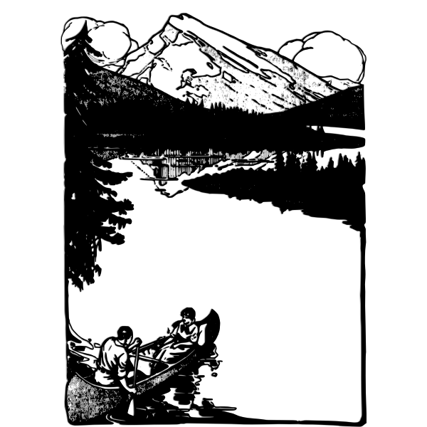 SVG Nature frame