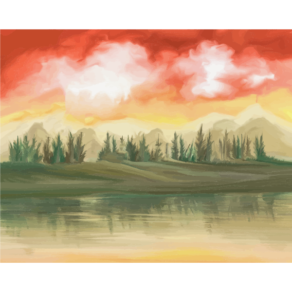 SVG nature039s landscape