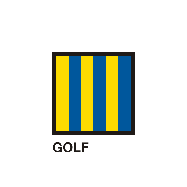 SVG Naval alphabet flag