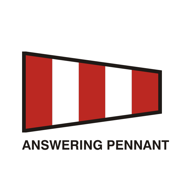 SVG Naval stripy flag