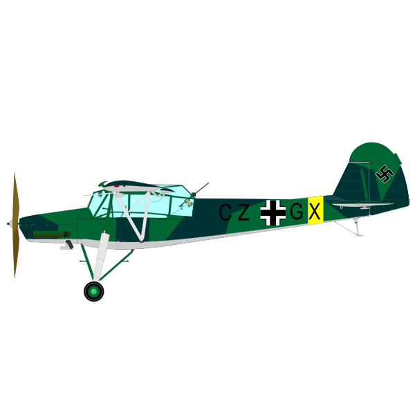 SVG Nazi war plane