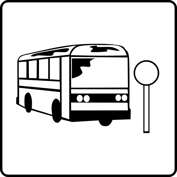 SVG Near bus stop