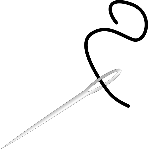 SVG Needle and String