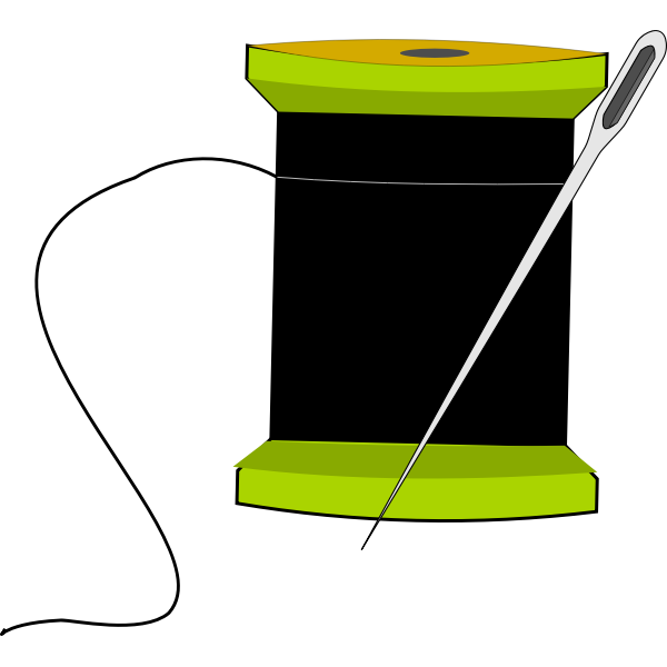 SVG Needle and Thread