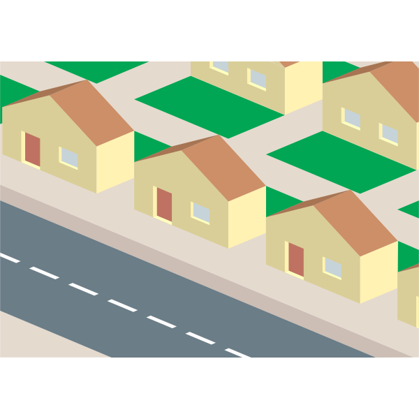 SVG Neighborhood vector image
