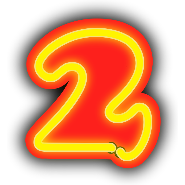 SVG Neon Numerals-2