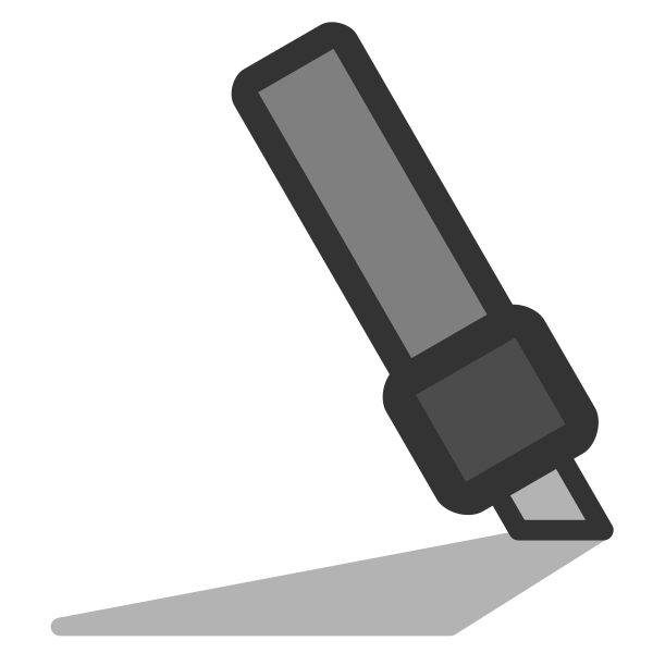 SVG Neon pen