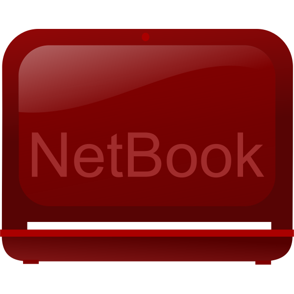 SVG Netbook computer laptop
