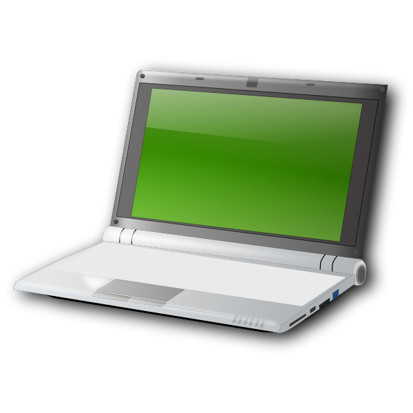 SVG Netbook vector image