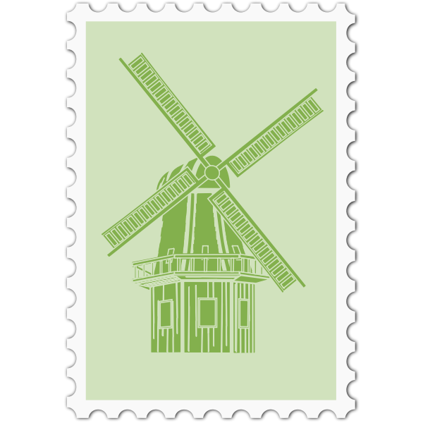 SVG Netherlands stamp