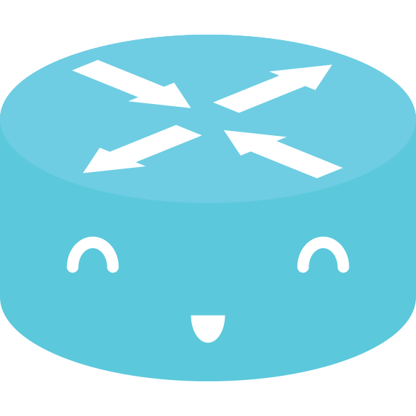 SVG Network smiley