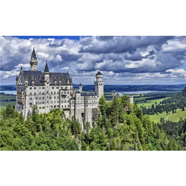SVG Neuschwanstein Castle