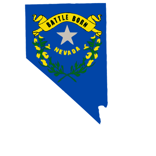 SVG Nevada flag