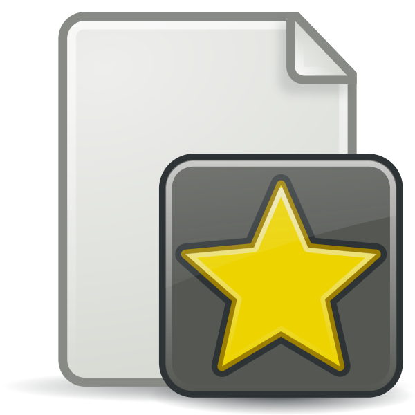 SVG New document icon vector illustration