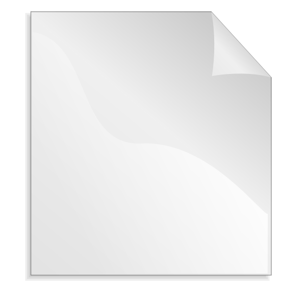 SVG New page vector image