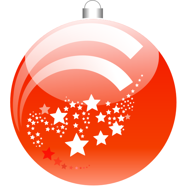 SVG New Year039s ball