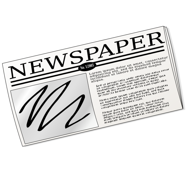 SVG Newspaper