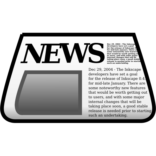SVG Newspaper