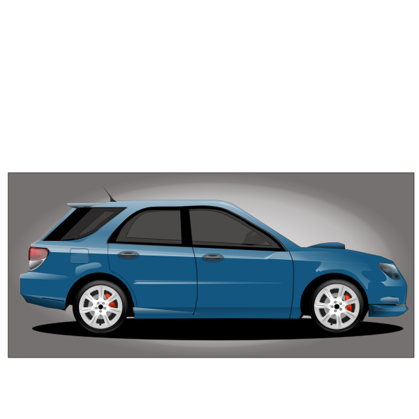 SVG Nice car