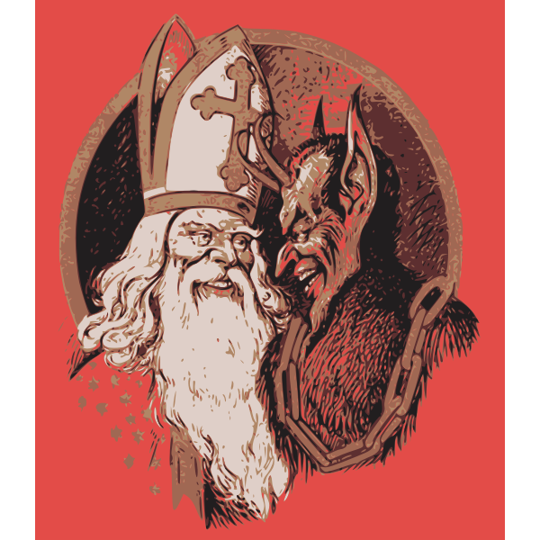 SVG Nicola and Krampus