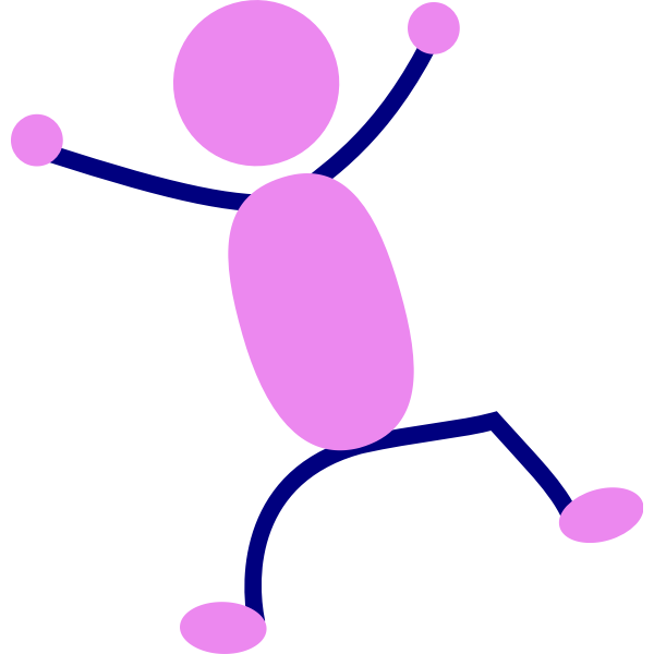 SVG nicubunu Stick woman
