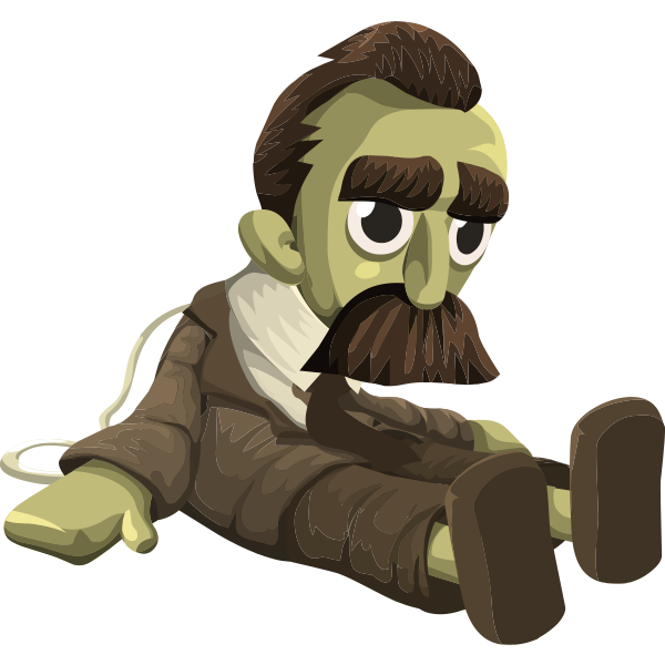 SVG Nietzsche doll