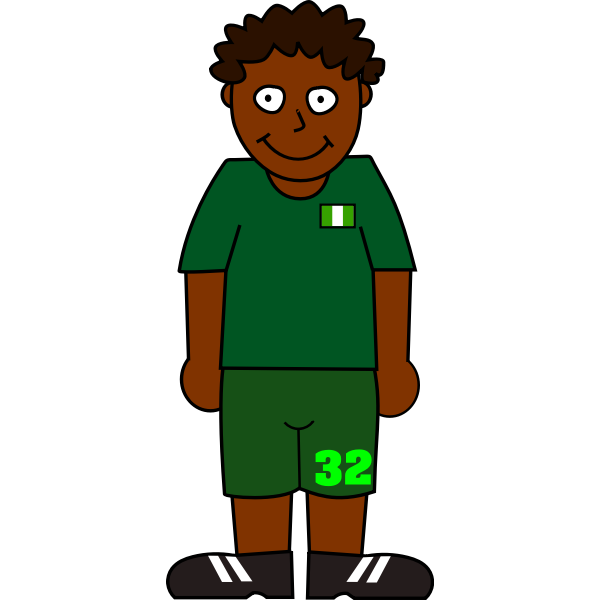 SVG Nigerian football player