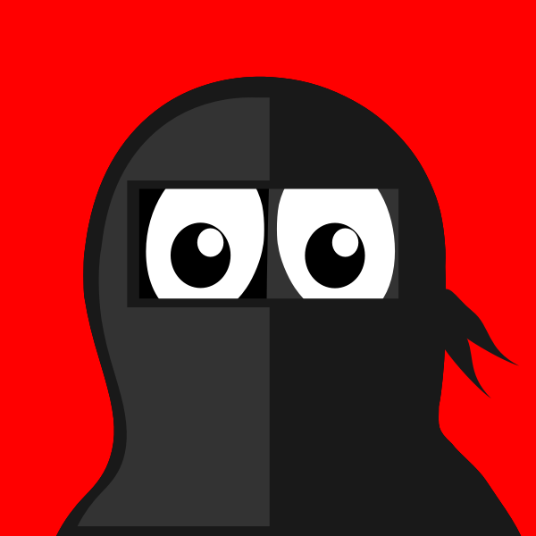 SVG Ninja penguin