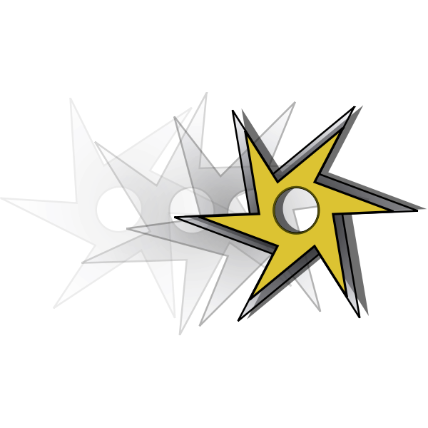 SVG Ninja shar weapon