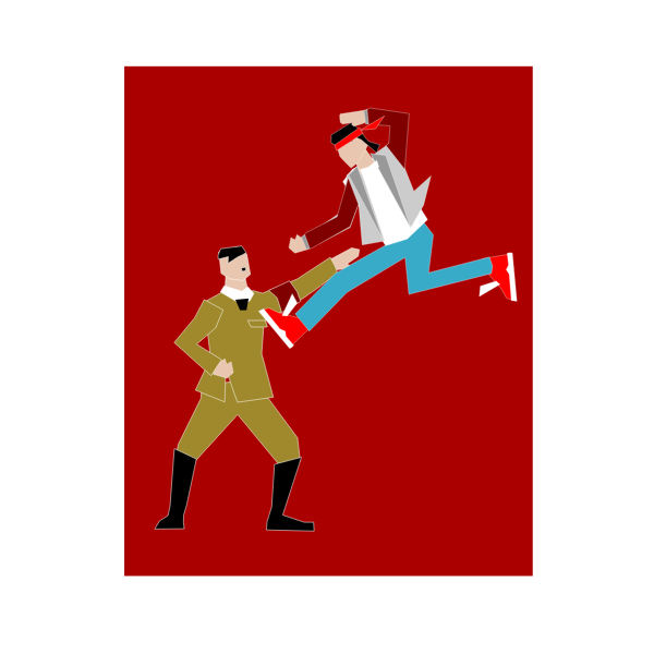 SVG Ninja vs cop