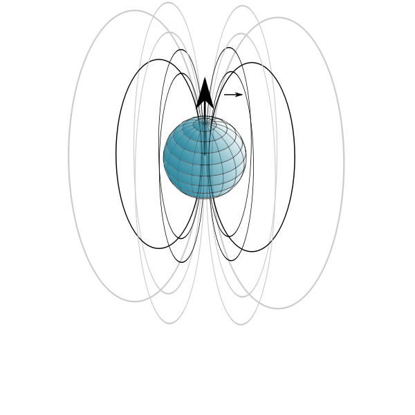 SVG NMR spin field lines